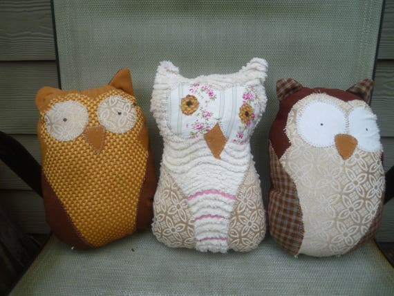 Owl Stuffys Woodland Owls Hoot Owls Barn Owls Etsy