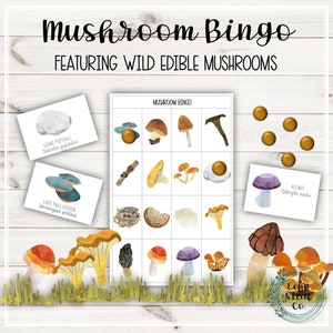 Wild Mushroom Bingo