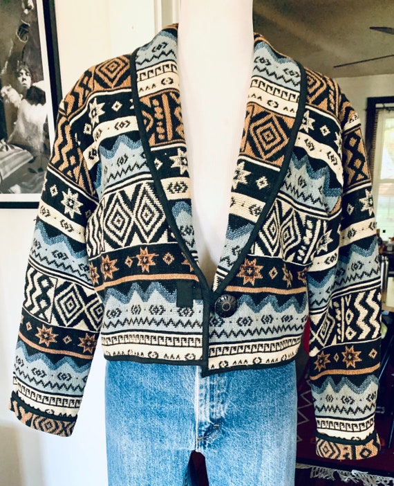 Cropped Gaucho Jacket // Medium - image 1