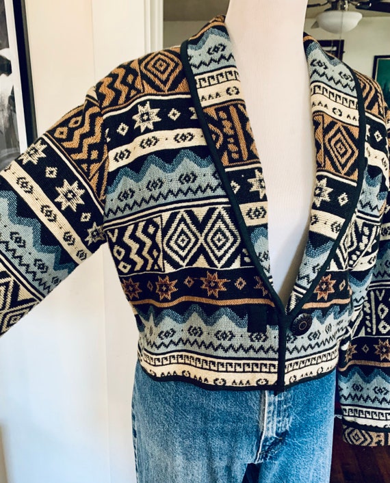 Cropped Gaucho Jacket // Medium - image 2