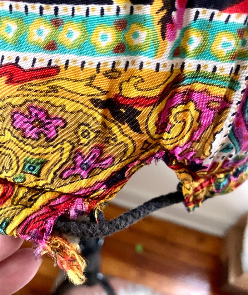 Boho Printed Bomber Coat Size Large