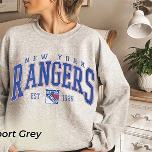 Ny rangers crewneck sweatshirt cheap