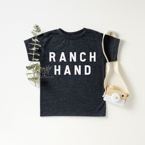 ranch hand shirt for kids, farming shirt for boys, tiny farmer shirt, little farmer shirt, little rancher tee, boys shirt, harvest tee, baby