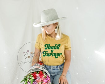agradecer a una camisa de granjero, camisa de agricultura para niños, camisa de mano de granja, camisa de pequeño granjero, camisa de otoño para niños, camiseta de cosecha, esposa de granjero, verde deere
