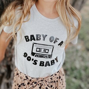 baby of a 90s baby shirt, 90s kid shirt, retro shirt, kids retro tee, throwback shirt, girls shirt, boys shirt, kid of a 90s kid shirt