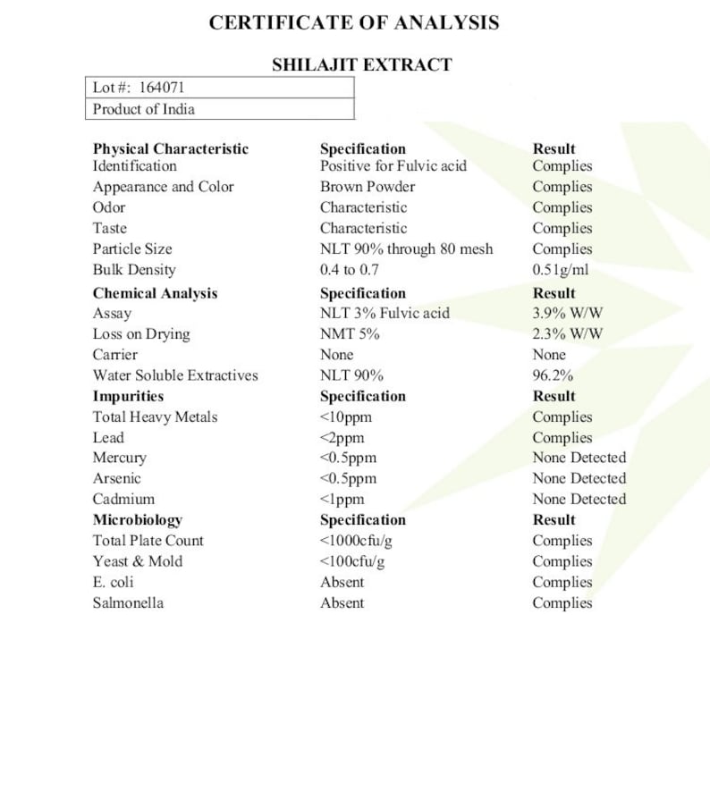 Shilajit Extract Powder RAW 5% Fulvic Acid image 3