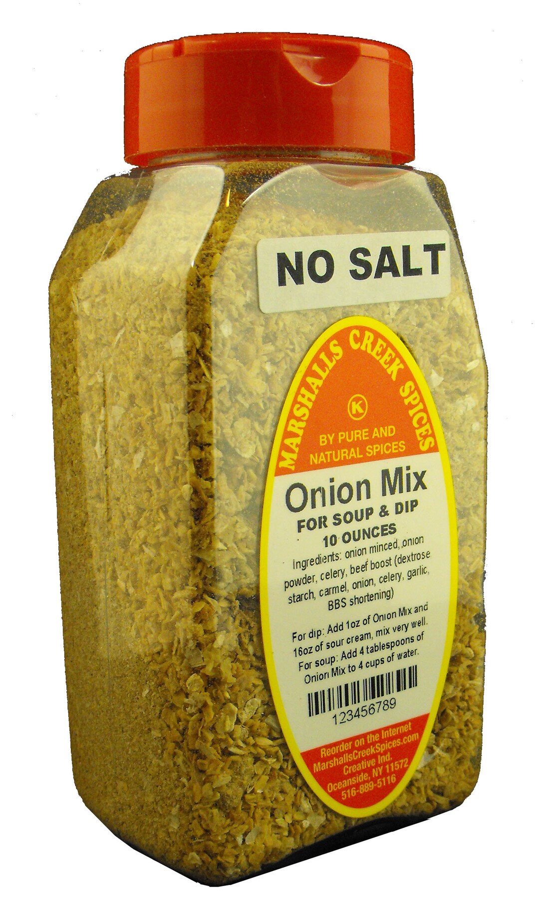 Onion Mix for Soup & Dip No Salt 10 Oz Marshalls Creek Spices Etsy