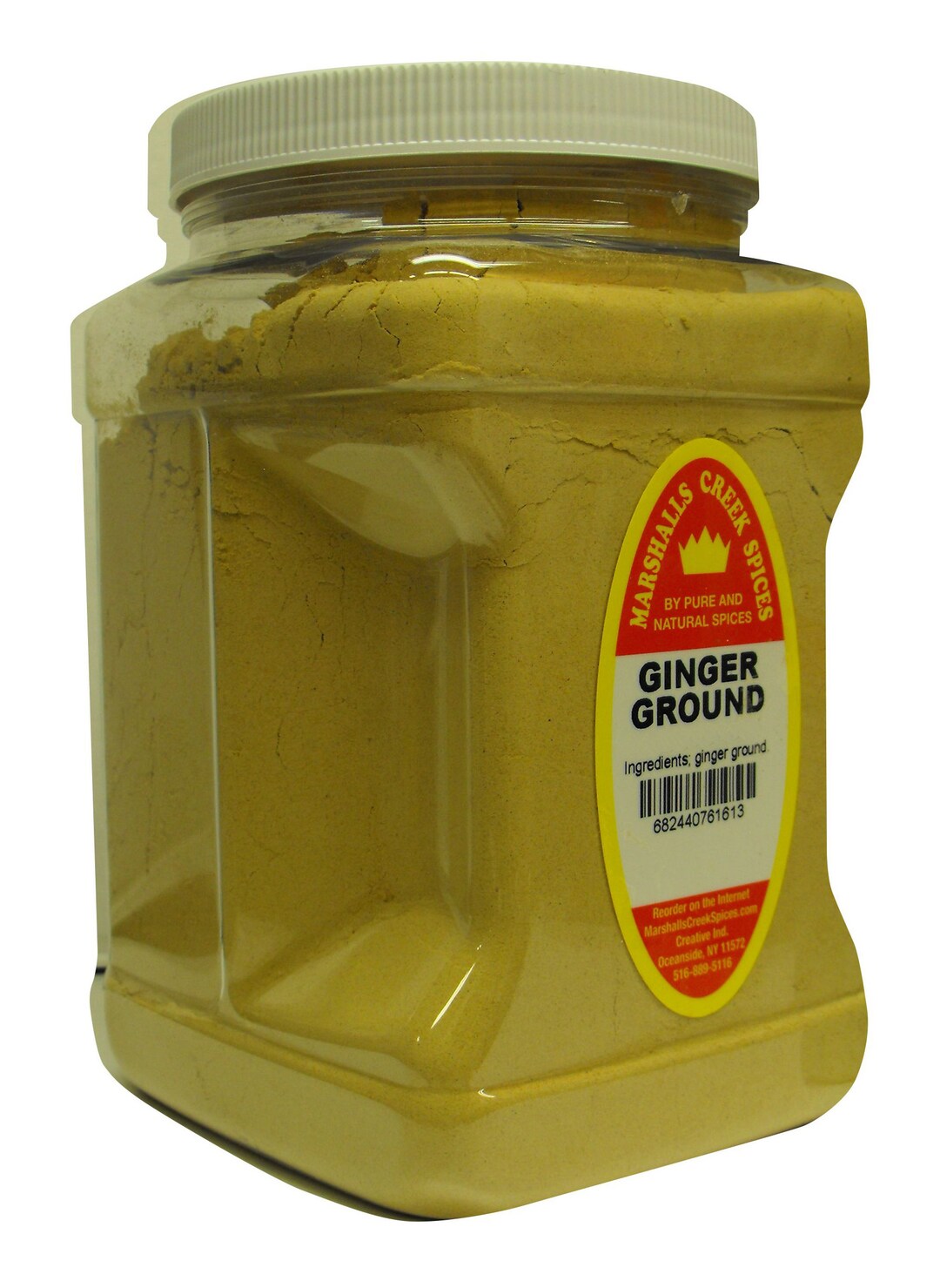 Ginger Ground 16 Oz Pinch Grip Jar Marshalls Creek Spices Etsy