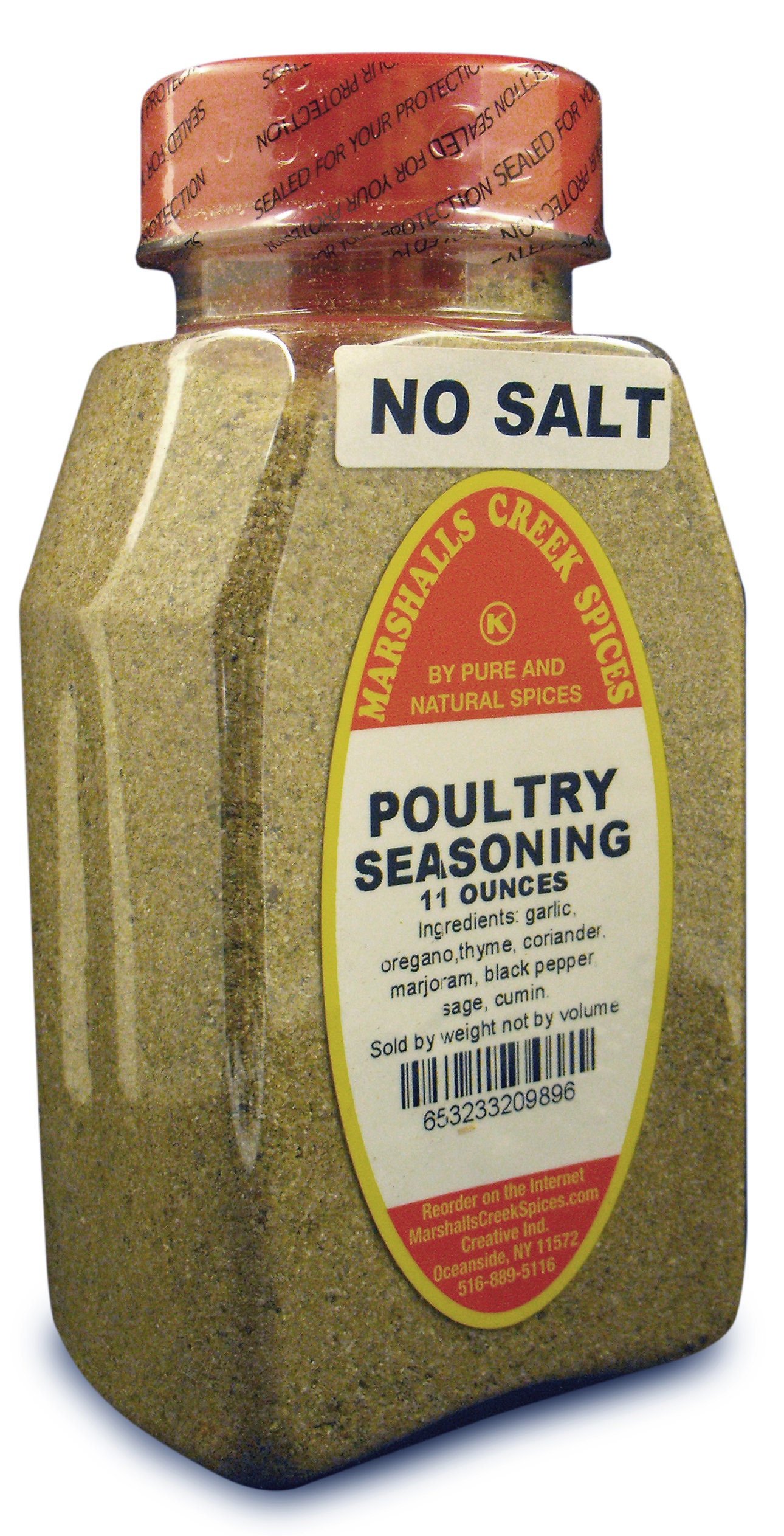 POULTRY Seasoning No Salt 11 Oz Marshalls Creek Spices Etsy