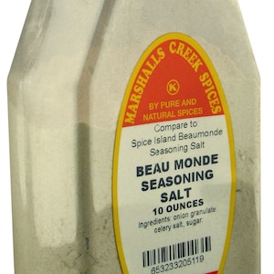 Beau Monde Seasoning Salt compare to Spice Island Beau Monde 10 oz Marshalls Creek Spices