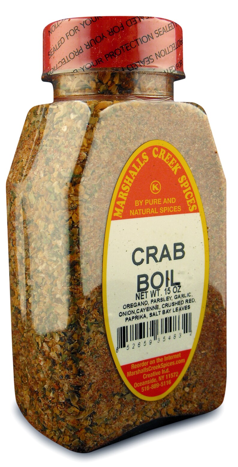 Crab Boil Seasoning 15 Oz Marshalls Creek Spices Etsy
