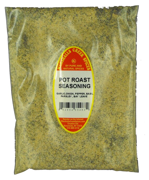 Pot Roast Seasoning No Salt Refill Pouch 11 Oz Marshalls Creek Spices - Etsy