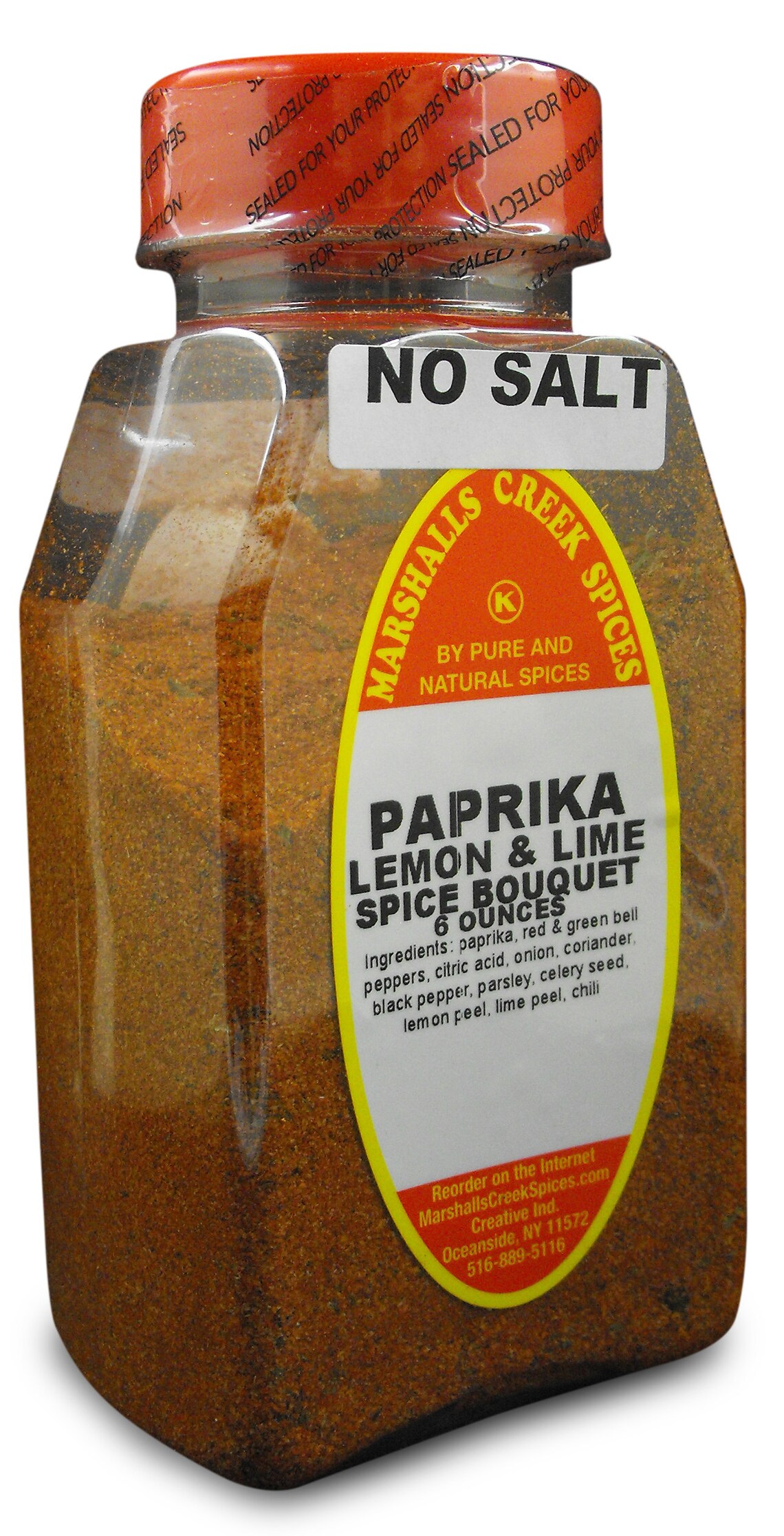 PAPRIKA LEMON & LIME Spice Bouquet Seasoning No Salt 6 Oz Marshalls