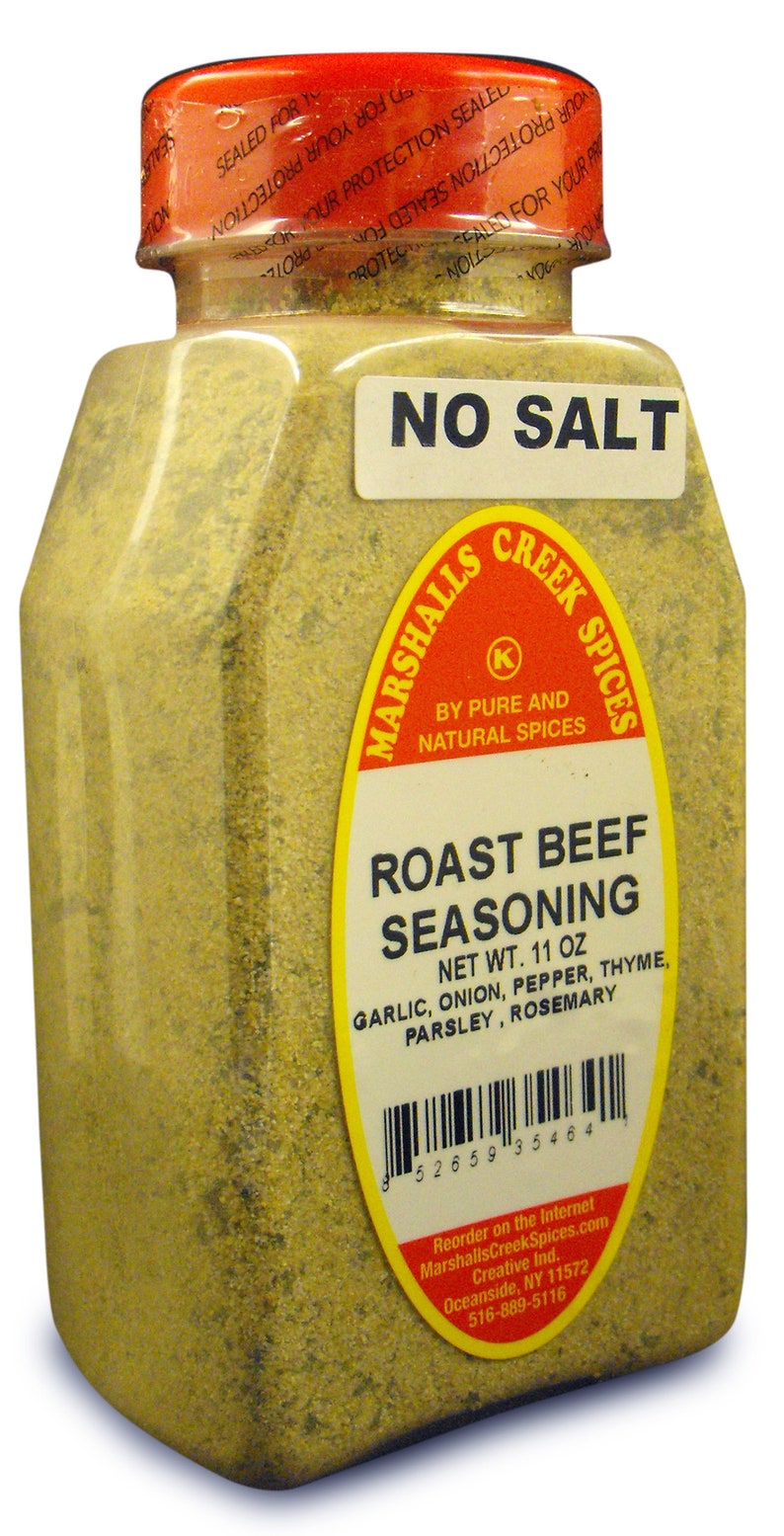 ROAST BEEF Seasoning No Salt 11 Oz Marshalls Creek Spices Etsy