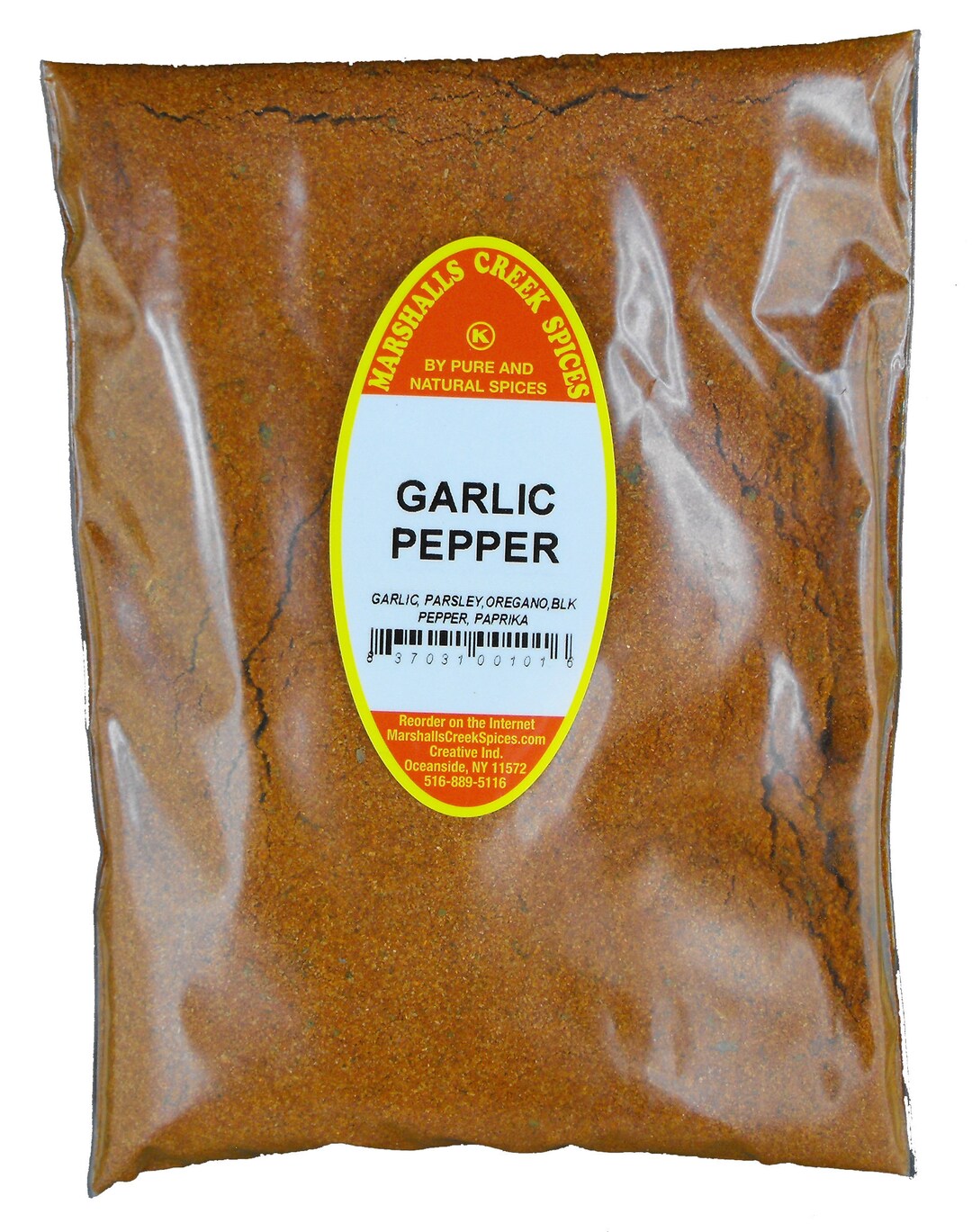Garlic Pepper Seasoning No Salt Refill Pouch 11 Oz Marshalls Creek