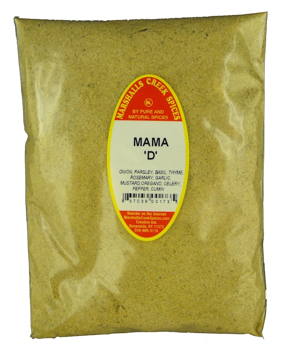 Mama d Seasoning No Salt Refill Pouch 11 Oz compare to Mrs Dash Marshalls  Creek Spices 