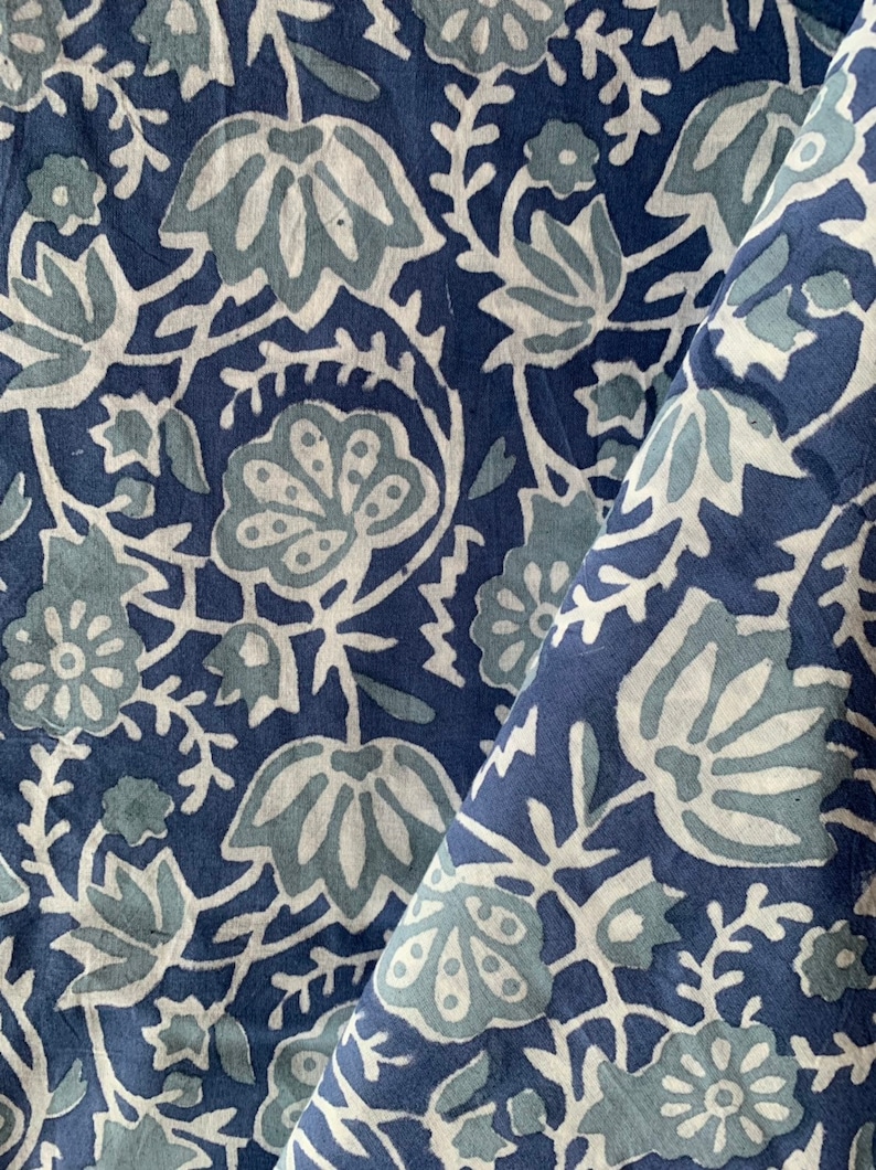 Block Printed Cotton women's clothing Beautiful Hand Block Printed
