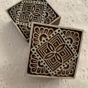 leaf stamp wooden stamp fabric stamp hand carved stamp handmade stamp Indian stamp clay stamp scrapbooking stamp block printing diy print