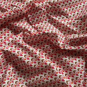 weicher Baumwollstoff floral siebdruck weicher Baumwollstoff Druck Baumwollstoff Stoff Nähen Thema Stoff modern floraler Stoff