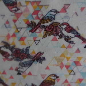 bird print fabric rayon fabric Indian fabric rayon challis fabric womens clothing fabric by yard Rayon robe rayon shirt rayon dress