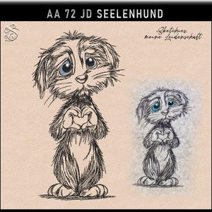 Broderifil -JD Soul Dog-Nr 72 AA Sketchies min passion