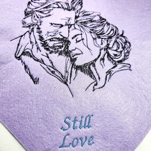 Fichier de broderie JD Still Love-No 4 Love Sketchies ma passion image 6