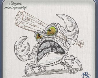 Stickdatei -JD Stark gegen Krebs E15 Sketchies meine Leidenschaft Mutmacher Krebs