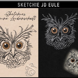 Borduurbestand -JD Uil -No.33 Schetst mijn passie