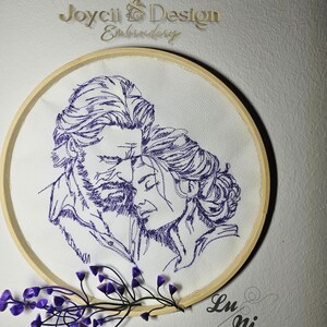 Fichier de broderie JD Still Love-No 4 Love Sketchies ma passion image 3