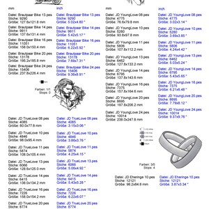 Embroidery File Bundle JD Forever Love V4 Sketchies my passion image 2