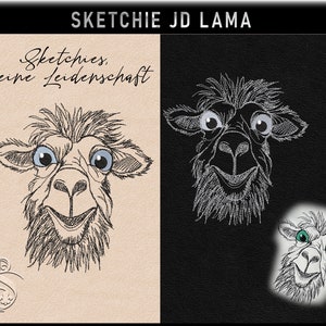 Archivo de bordado -JD Lama-No.28 Sketchies mi pasión
