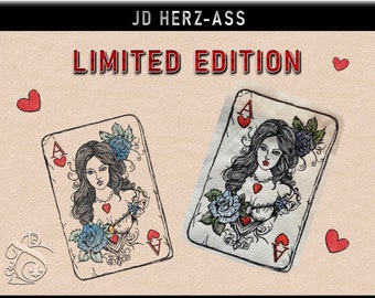 Stickdatei -JD HerzAss Limited Edition