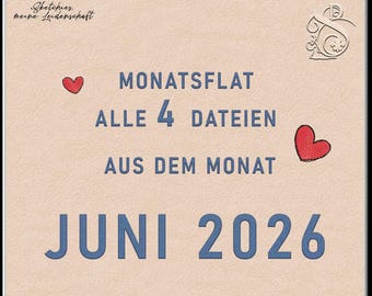 Monatsflat Juni 2026