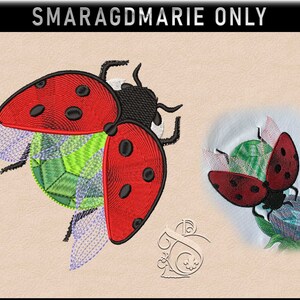 10x10 Edelsteinspecial Smaragdmarie ONLY embroidery file