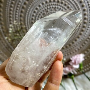 Tabular Formation! Lemurian Quartz Natural Point  From Brazil