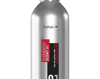 Fragancia Elementic Scent 01® con sándalo real - Mezcla patentada Iso E Super (100 ml)