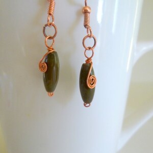 Unique Dangle Earrings, Handmade Dangle Earrings, Beaded Dangle Earrings, Ear Wire Dangle Earrings, Daily Wear Dangle Earrings, E-24