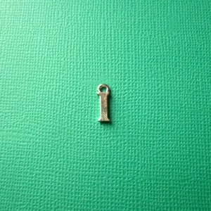 20 Alphabet Initial &#39;I&#39; Charms, Alphabet Anhänger, Alphabet Perlen, Anfang Charms, Anfang Perlen, personalisieren Sie Ihren Schmuck