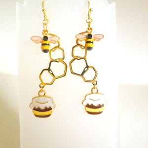 Hangoorbellen honingbij: Honey Pot and Hive, Save the Bees - E272