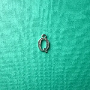 VENTA DE LIQUIDACIÓN: 20 encantos iniciales 'Q' del alfabeto, amuletos del alfabeto, abalorios iniciales, cuentas iniciales, personalizar sus joyas