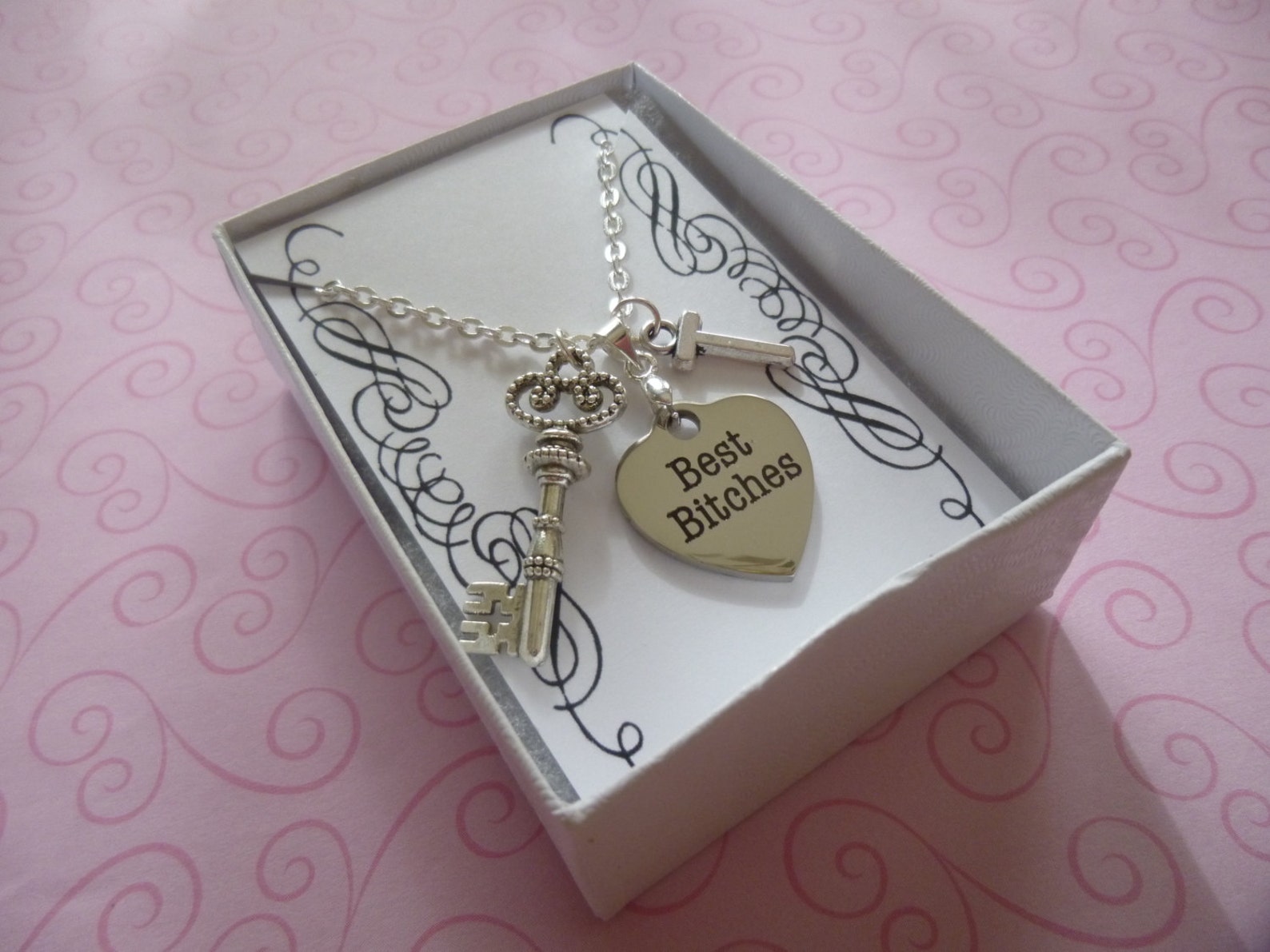 Bff key necklace Clearance