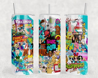 90s Vibes Tumbler | 90s Favorites Tumbler | 90s Baby Tumbler | 90s Throwback Tumbler | Skinny Tumbler | 20oz Tumbler | 30oz Tumbler