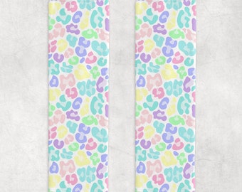 Pastel Leopard Socks, Leopard print socks, Trendy Socks, Socks for kids, Socks for adults, Fun toddler socks, novelty socks, kid socks