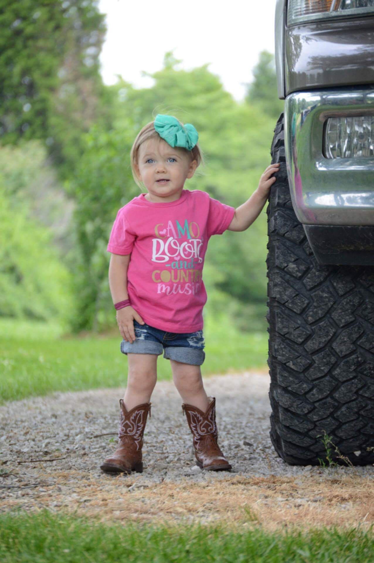 Country Girl Shirt Camo Boots and Country Music Small Town Girl Cow Girl Shirt Toddler Girl Clothes Funny Toddler Shirt Camo Girl Tee Etsy Canada