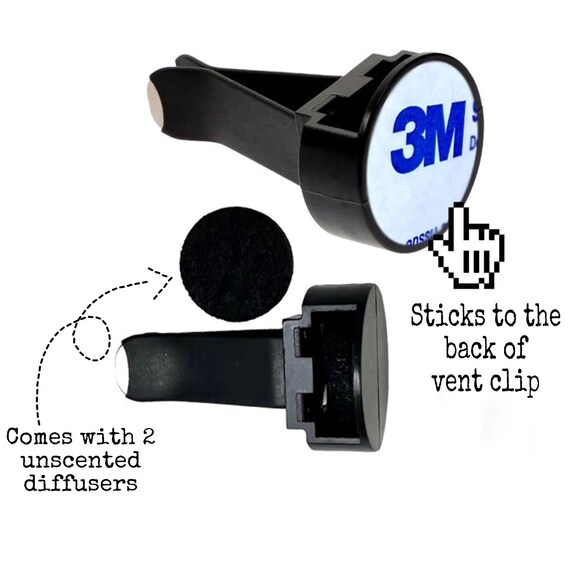 Clip De Ventilation Voiture Personnalisable Avec Photo - Cristal, Support Ventouse | Désodorisant Décoratif Pour Homme/Femme