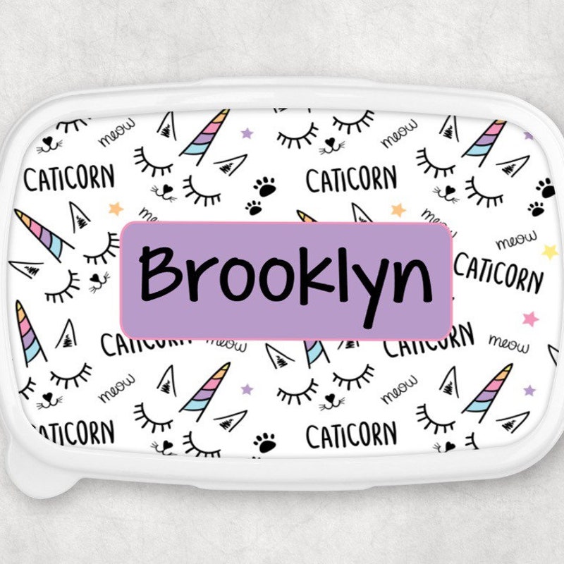Unicorn Lunch Box - Etsy