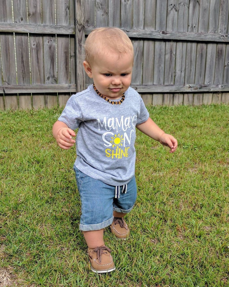 Mama's boy shirt Mama's Sonshine Mama's boy You are my sonshine Cute toddler shirt Baby shower gift Hipster boy shirt momma's boy shirt image 2