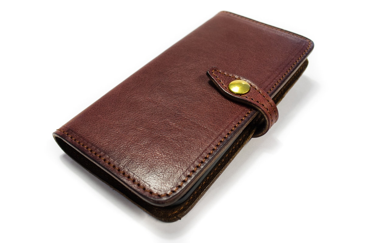 Iphone Leather Flip Wallet Bifold Style for Iphone or - Etsy