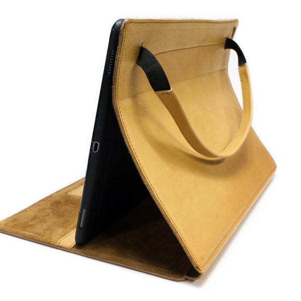 Premium Leather Case with Pen Slot for iPad Pro 2020