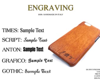Initials engraving - CUSTOMIZE with Initials or Text or LOGO monogram engraved laser personalize option